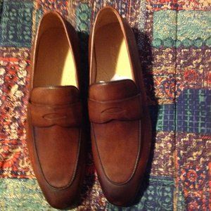 Curatore Men's Farina Brown leather Loafers - Size: 11 - New with Box